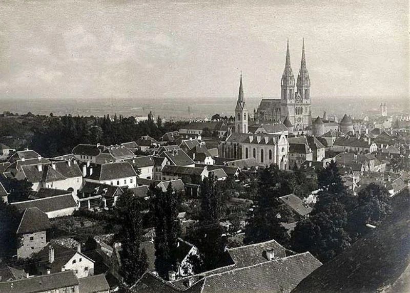 Katedrala, pogled iz Jurjevske